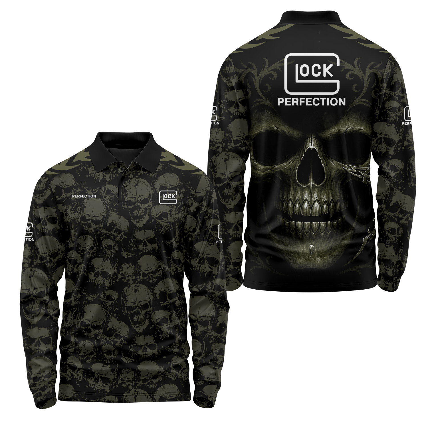 Glock Long Sleeve Polo USPL2255