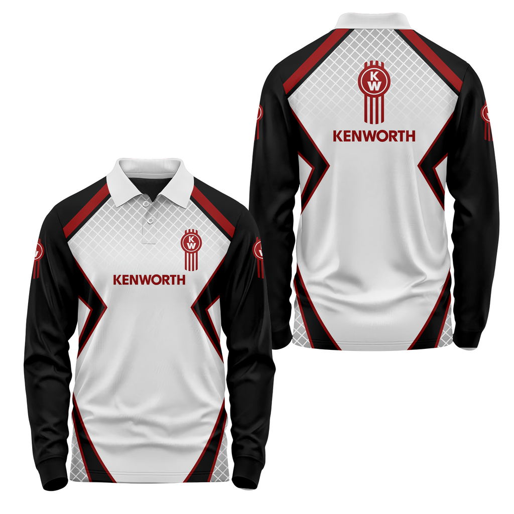 Kenworth Long Sleeve Polo USPL1786
