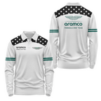 Aston Martin Long Sleeve Polo USPL346