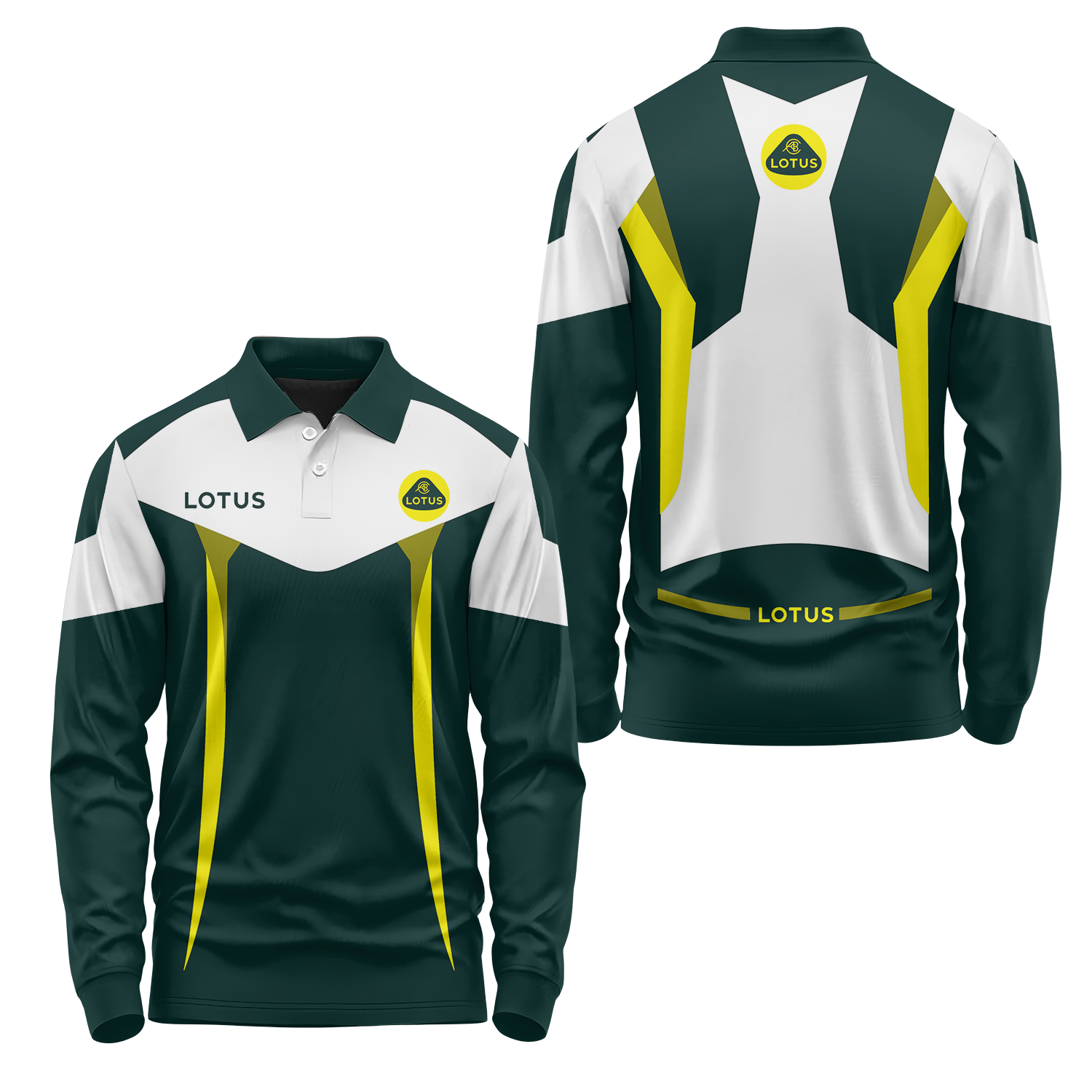 Lotus Long Sleeve Polo USPL2563