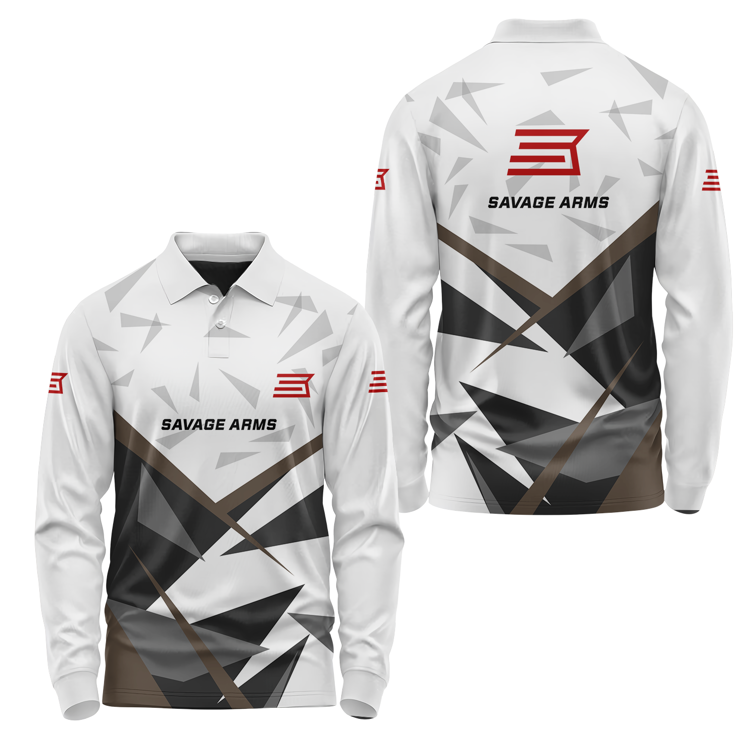 Savage Arms Long Sleeve Polo USPL2240