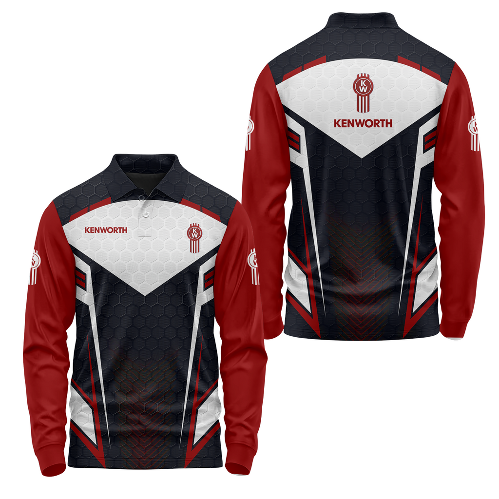Kenworth Long Sleeve Polo USPL1784