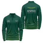 Aston Martin Long Sleeve Polo USPL336
