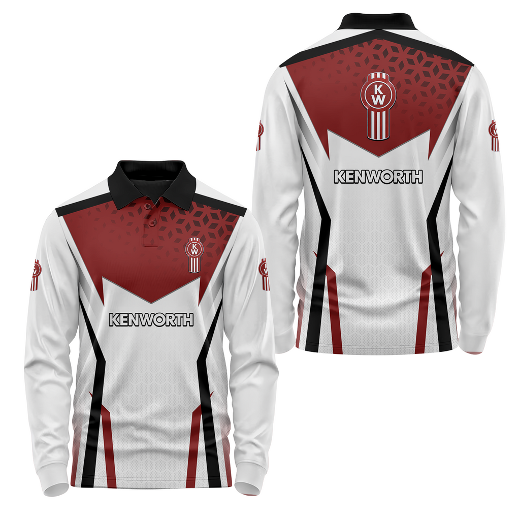 Kenworth Long Sleeve Polo USPL1785