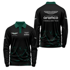 Aston Martin Long Sleeve Polo USPL337