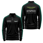Aston Martin Long Sleeve Polo USPL340