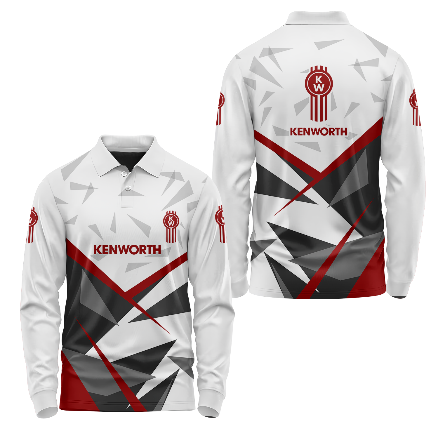 Kenworth Long Sleeve Polo USPL1781