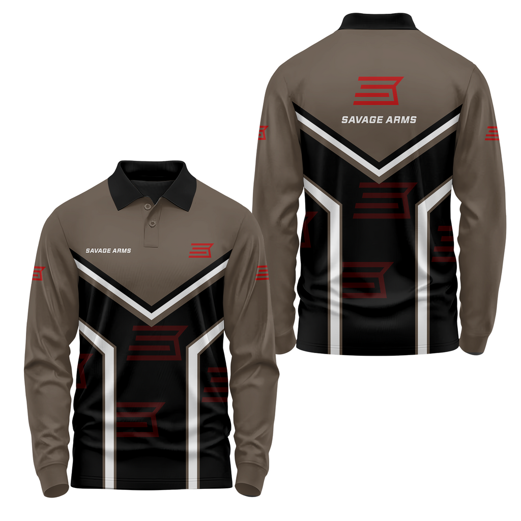 Savage Arms Long Sleeve Polo USPL2234