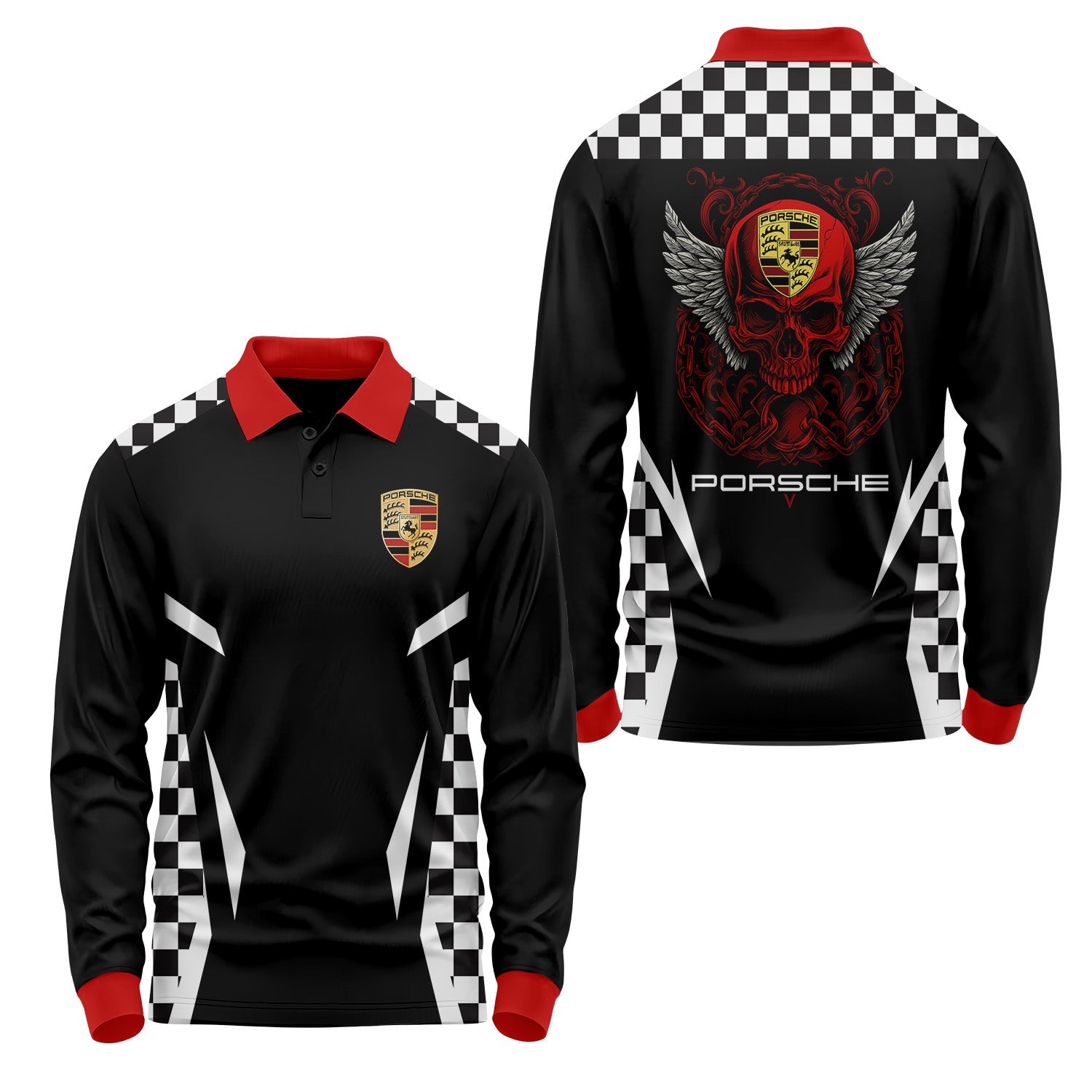 PORS Long Sleeve Polo USPL091