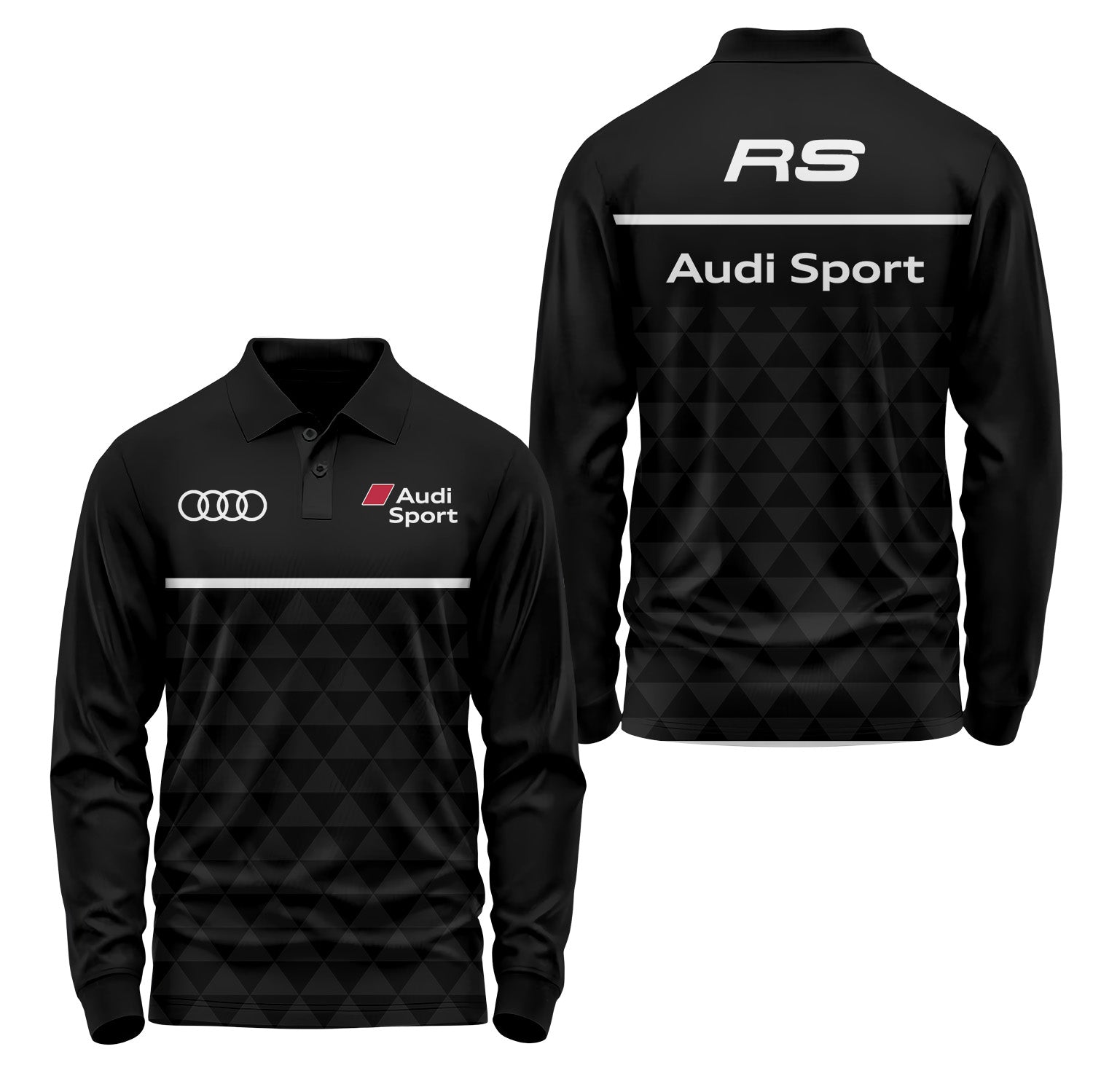 Audi Long Sleeve Polo USPL756