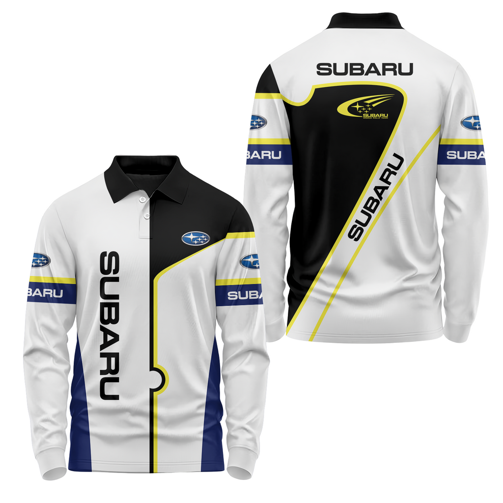 Subaru Long Sleeve Polo USPL976