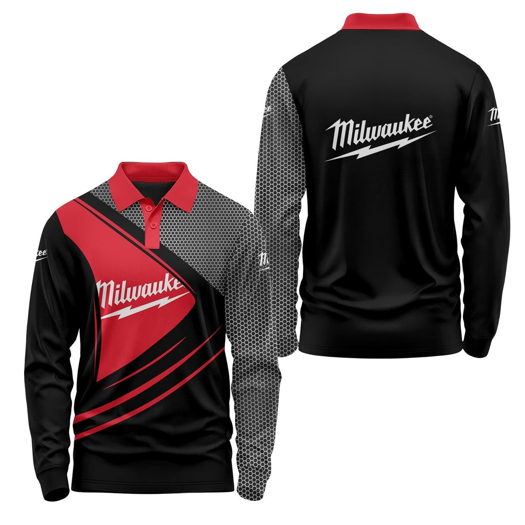 Milwaukee Long Sleeve Polo USPL1284