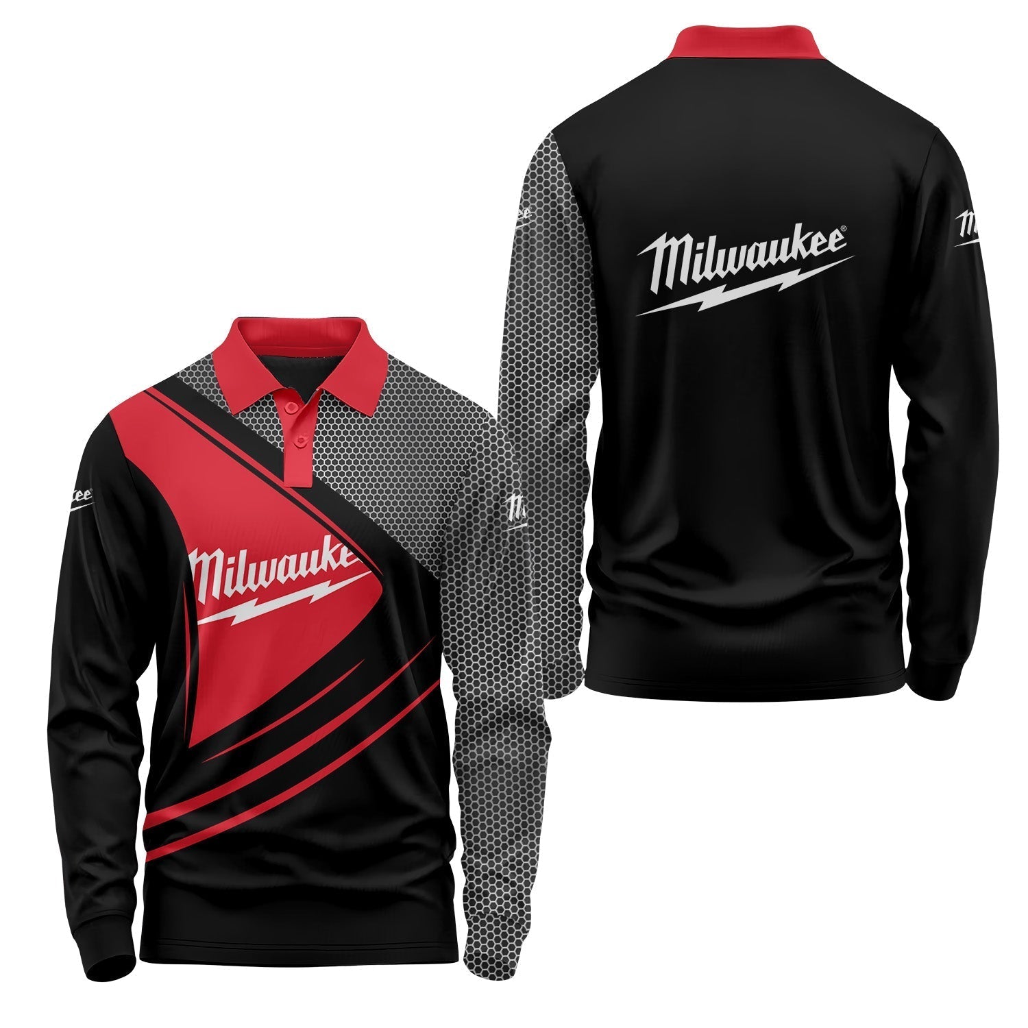 Milwaukee Long Sleeve Polo USPL1284