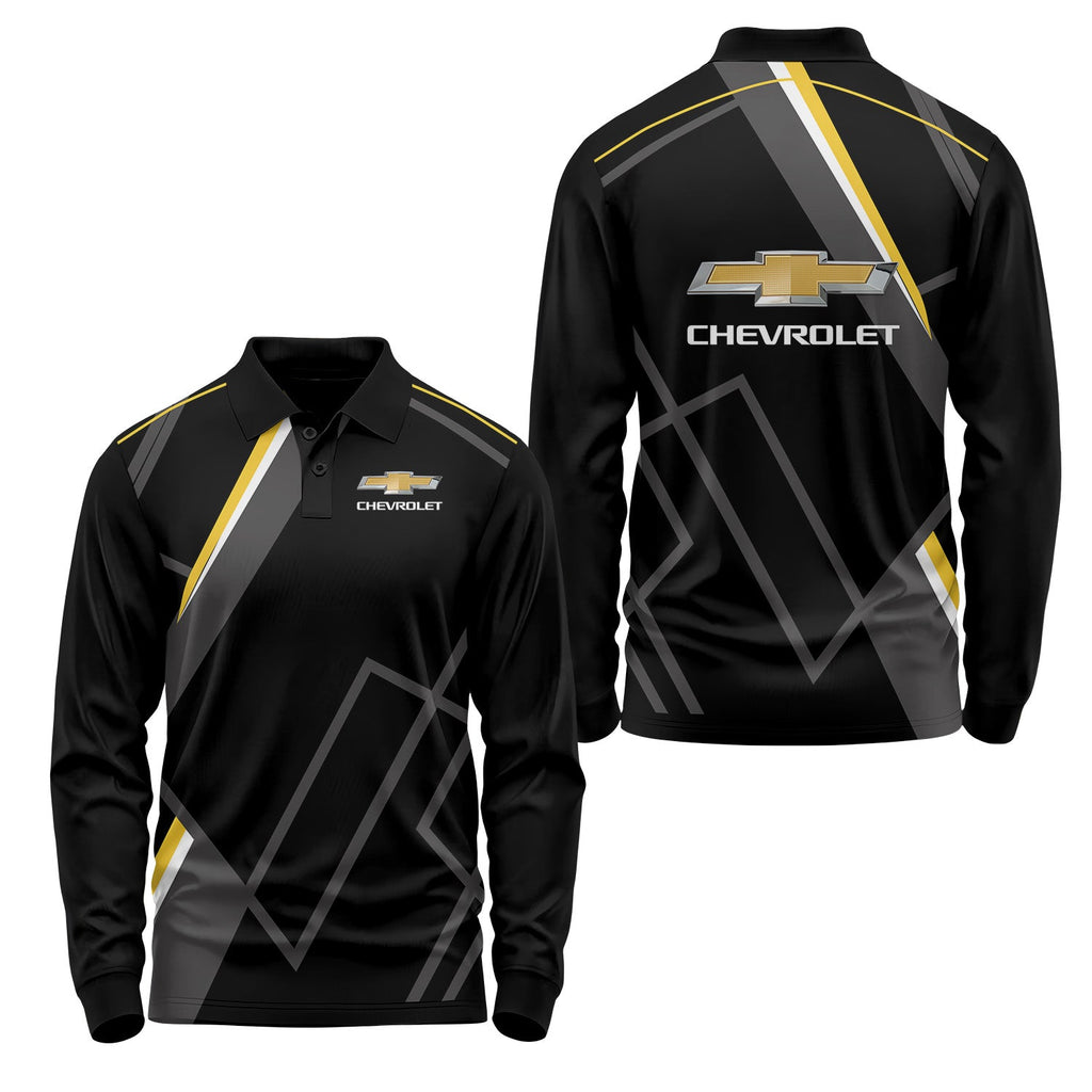 Chevrolet Long Sleeve Polo USPL1022