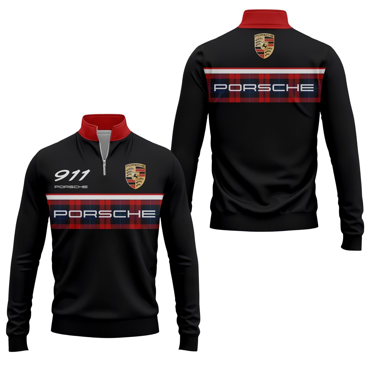 Porsche Quarter-zip Pullover USPL087