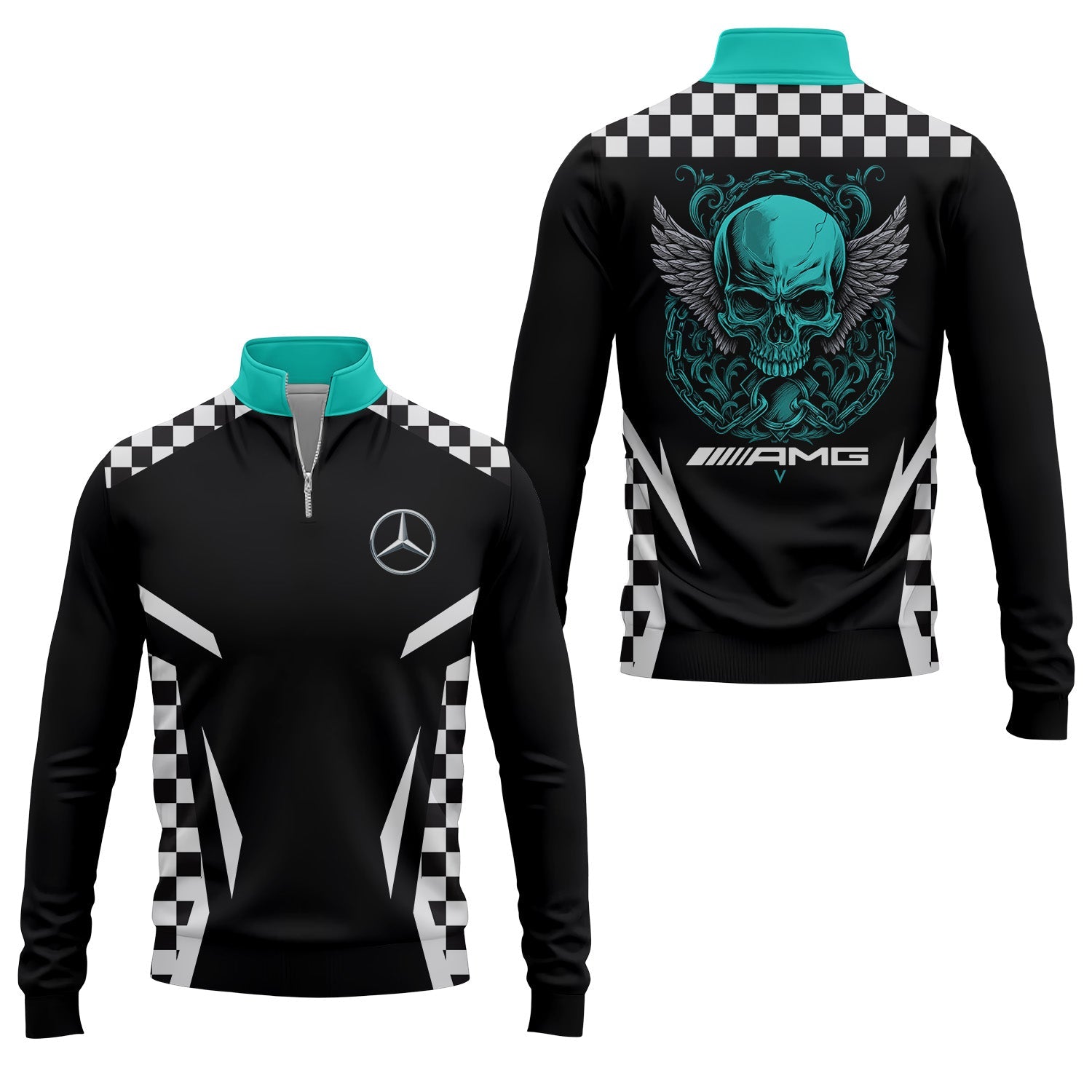 Mercedes Quarter-zip Pullover USPL101