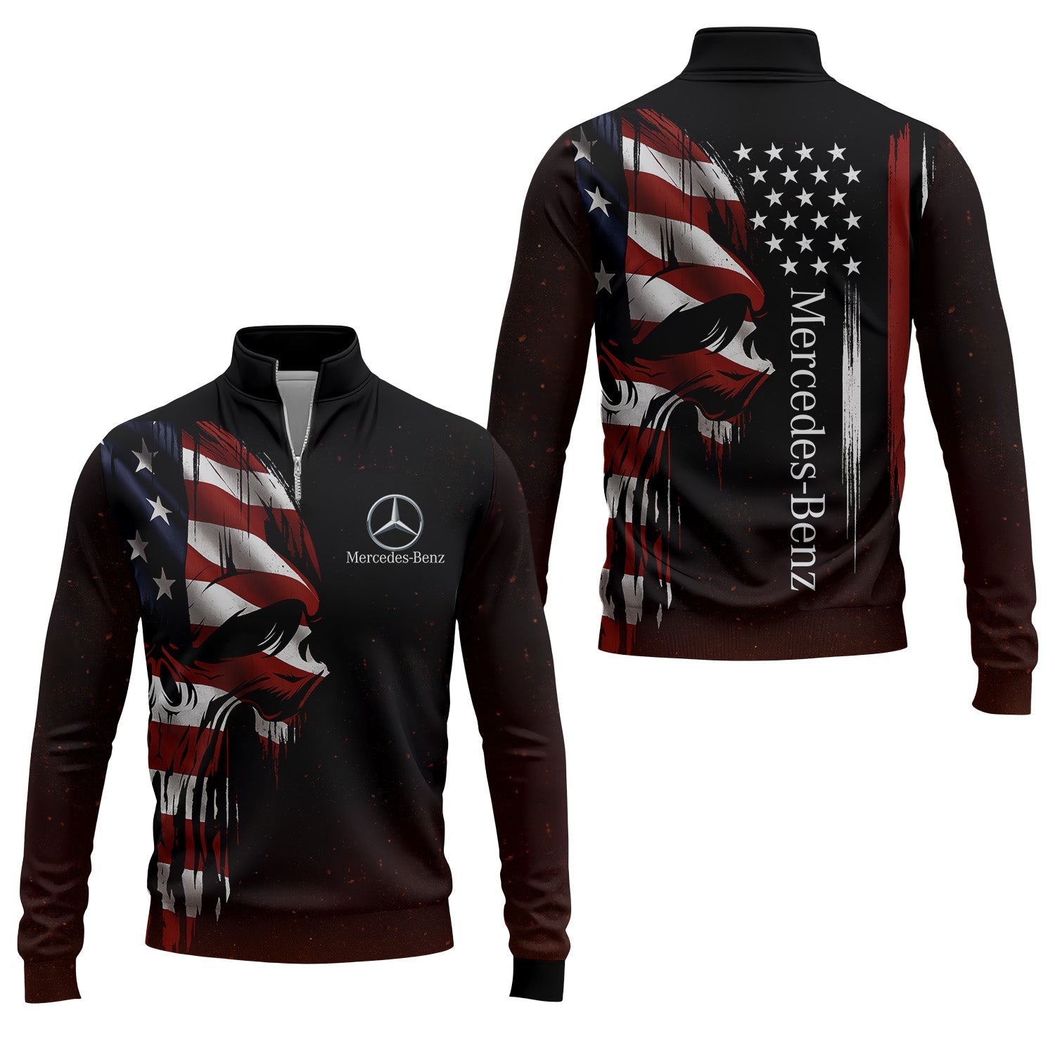 Mercedes Quarter-zip Pullover USPL107