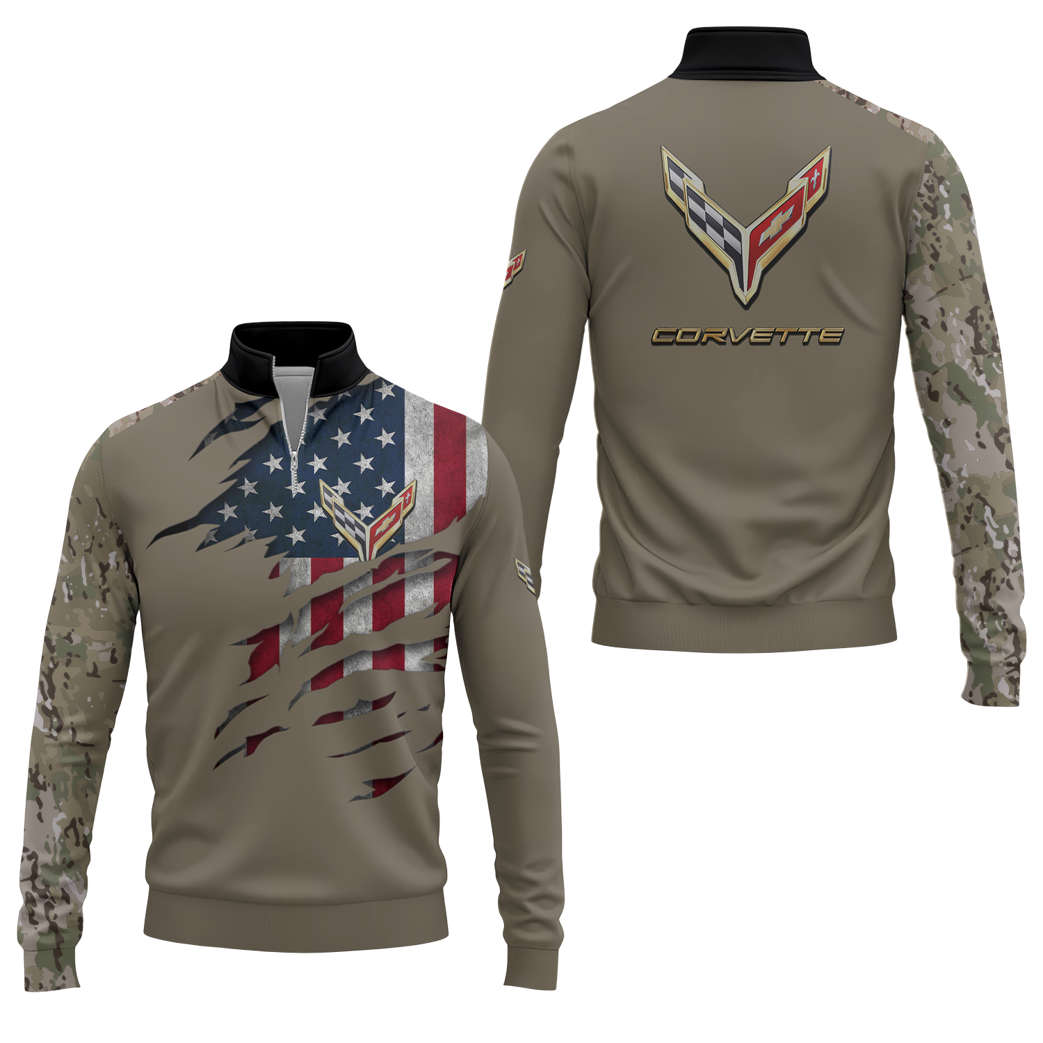 Corvette Quarter-zip Pullover USPL359