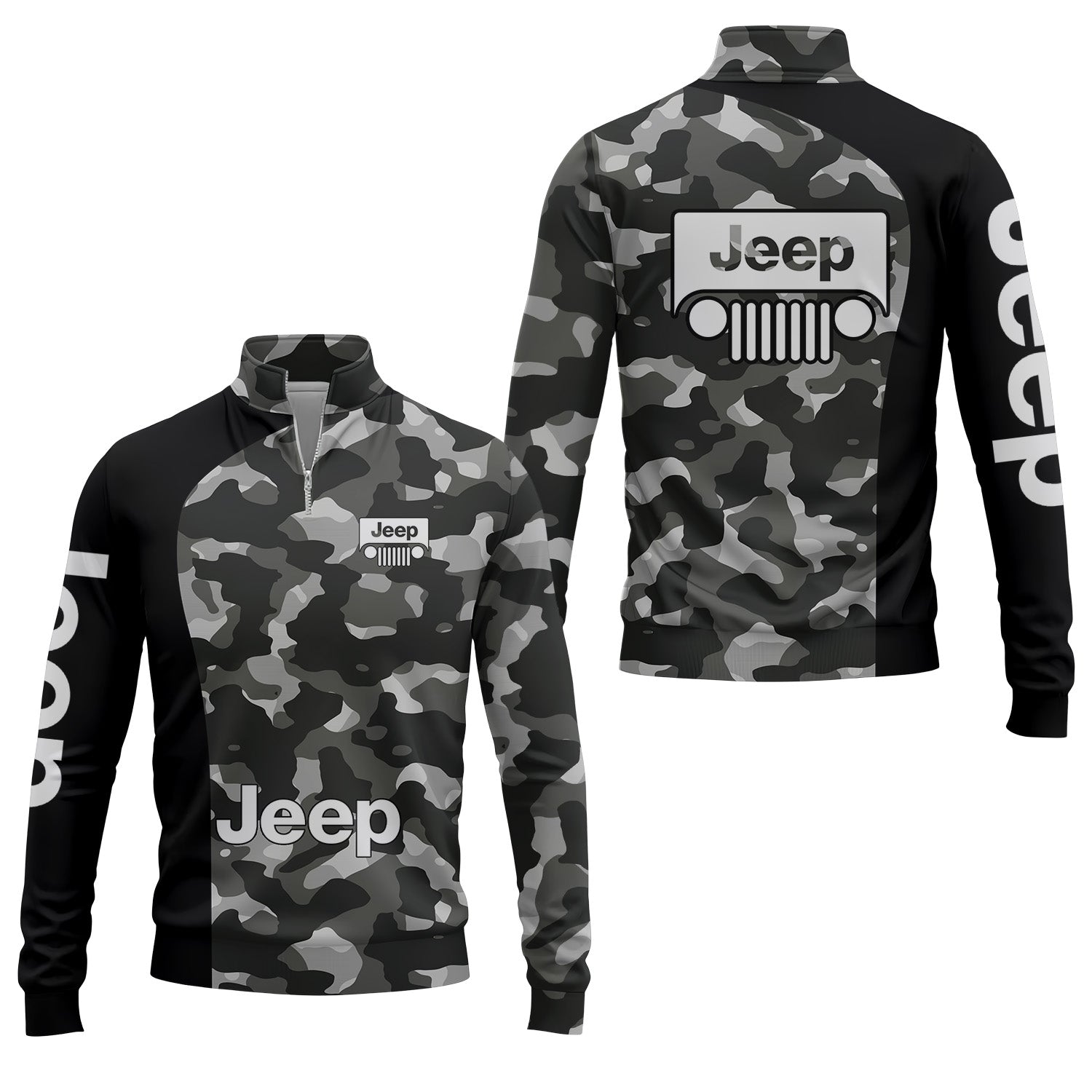 Jeep Quarter-zip Pullover USPL428