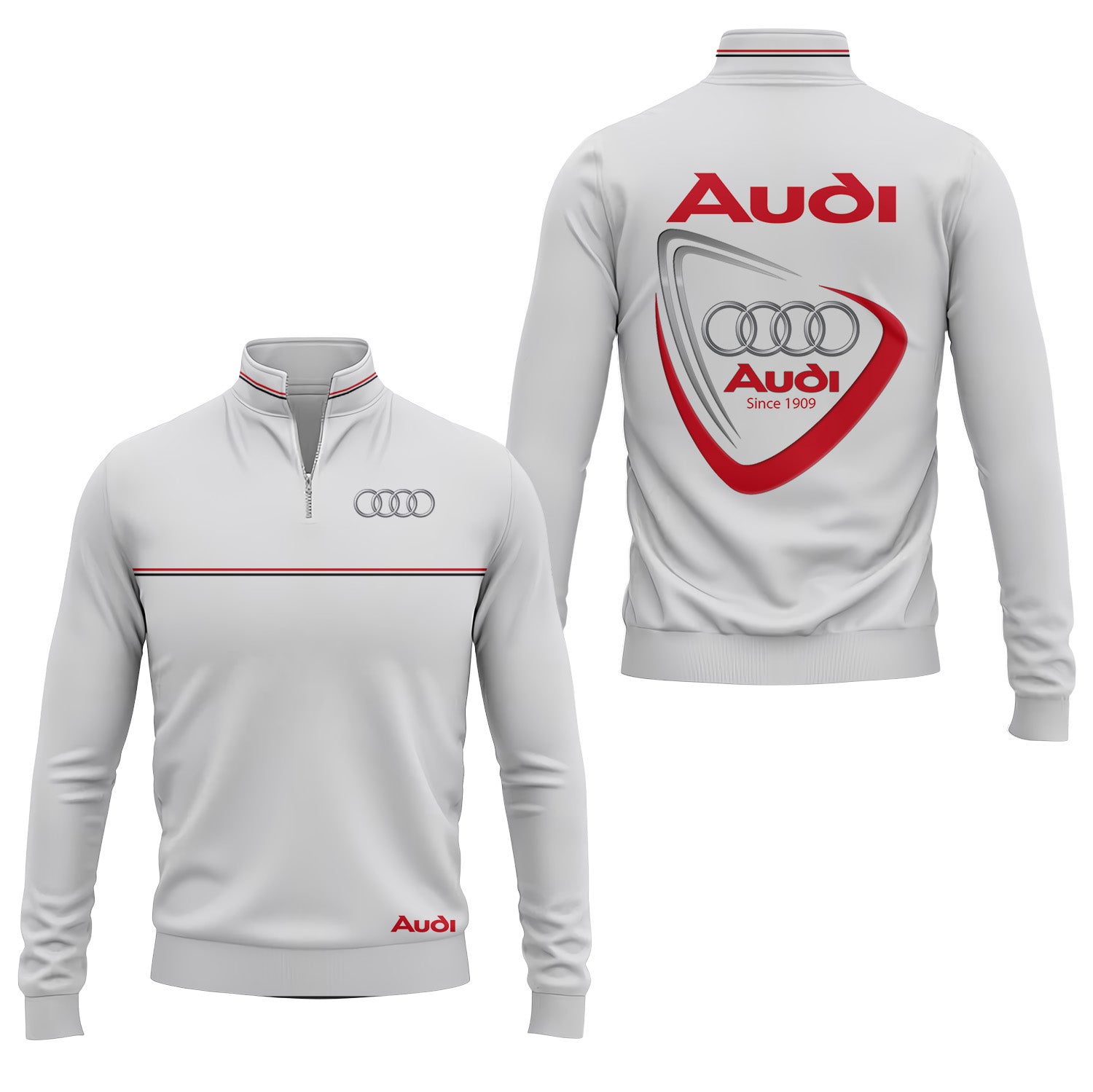 Audi Quarter-zip Pullover USPL789