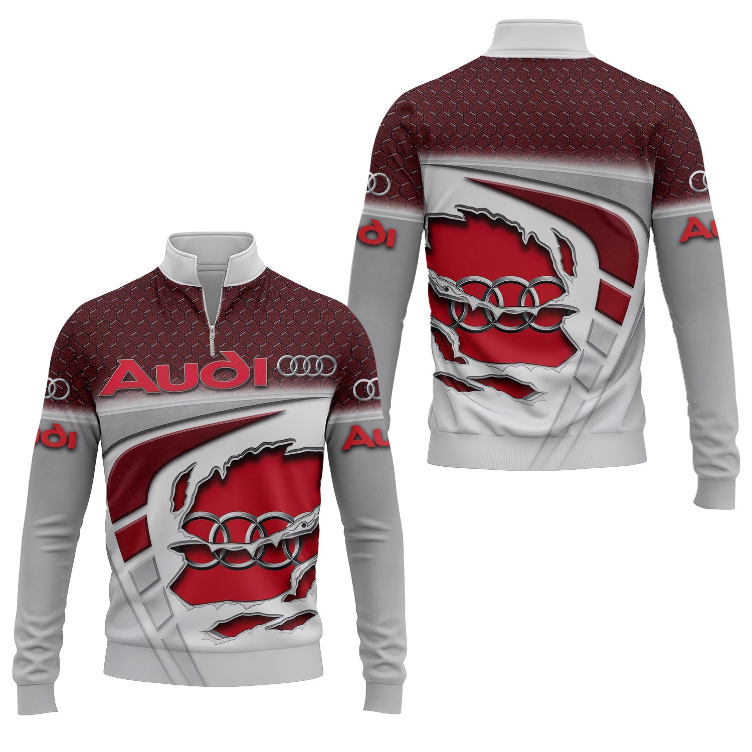Audi Quarter-zip Pullover USPL788