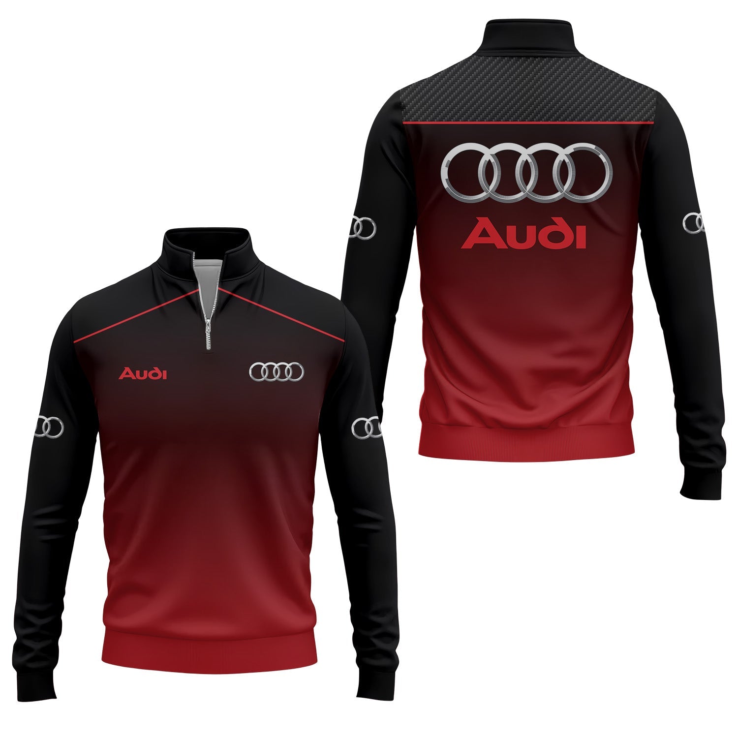 Audi Quarter-zip Pullover USPL796