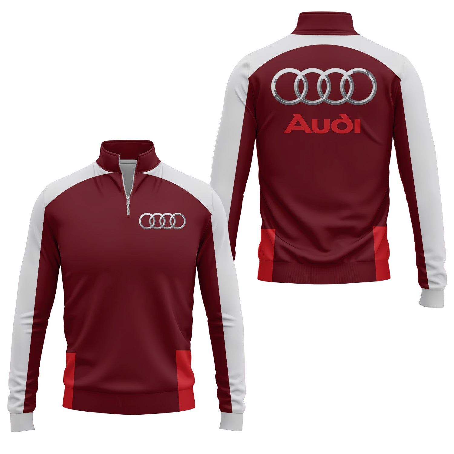 Audi Quarter-zip Pullover USPL791