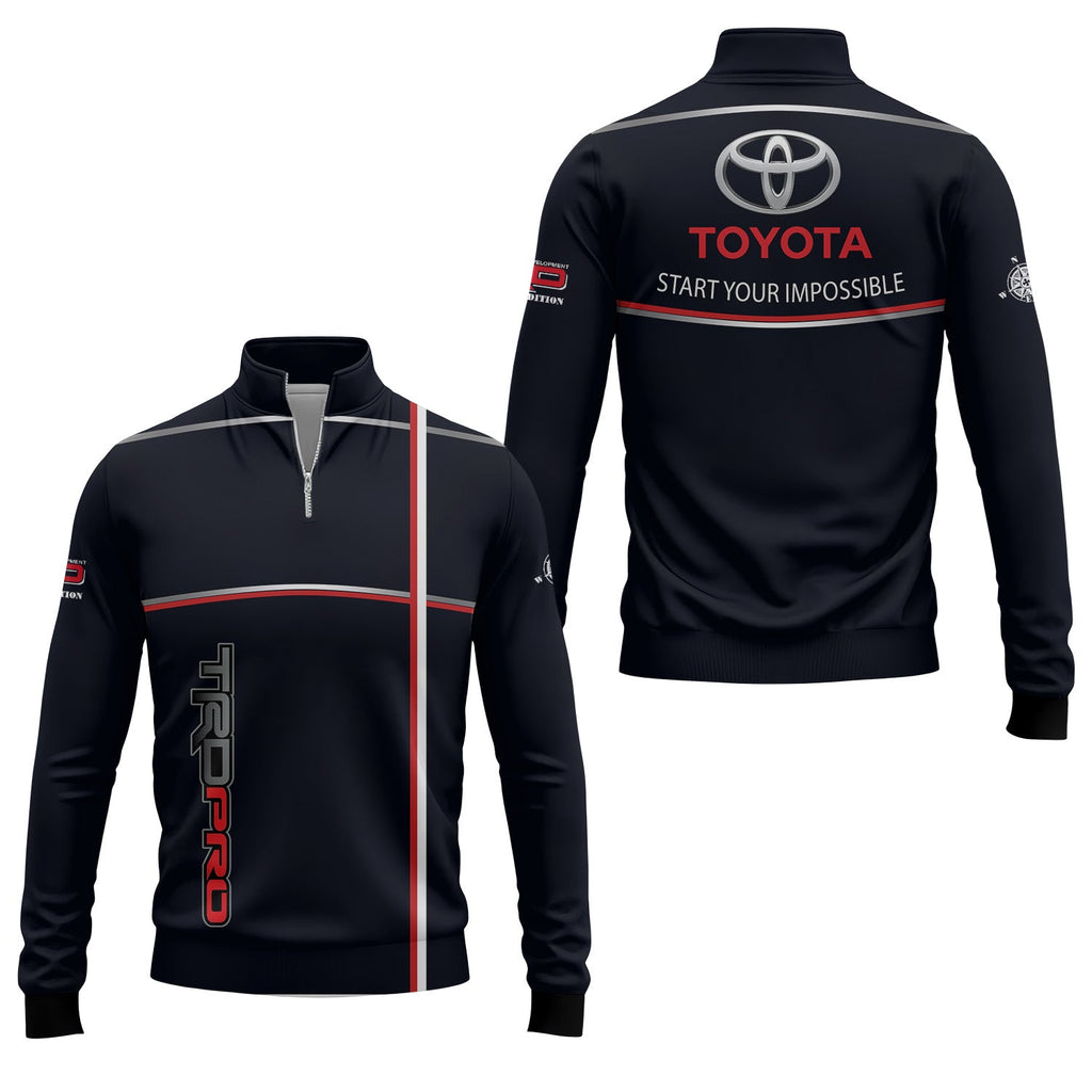 Toyota Quarter-zip Pullover USPL817