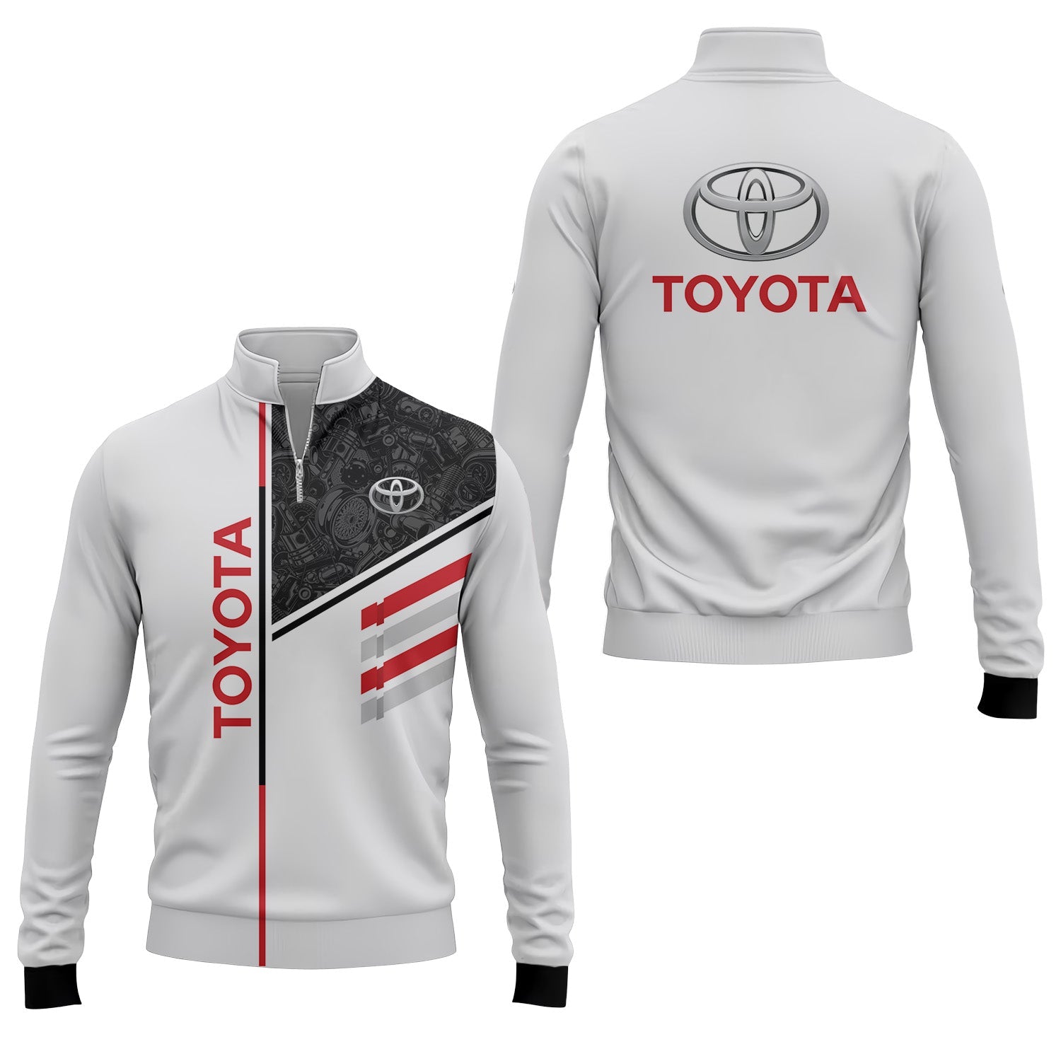 Toyota Quarter-zip Pullover USPL846