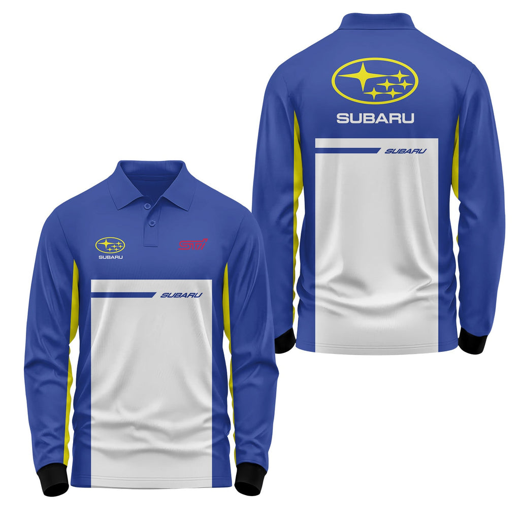 Subaru Long Sleeve Polo USPL934