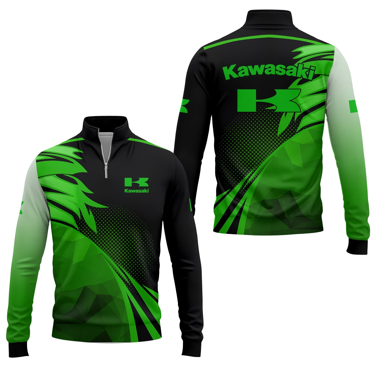Kawasaki Quarter-zip Pullover USPL904