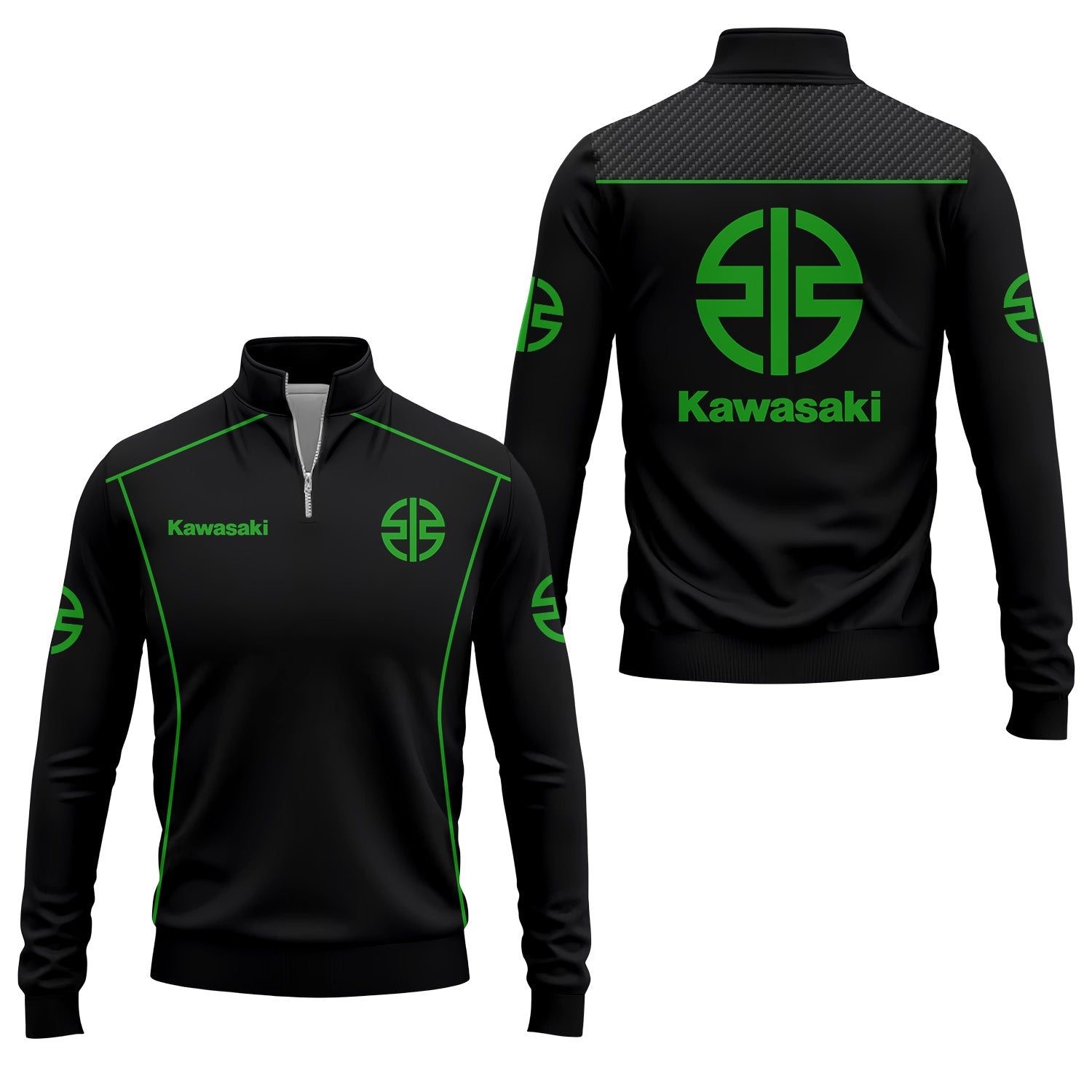 Kawasaki Quarter-zip Pullover USPL922