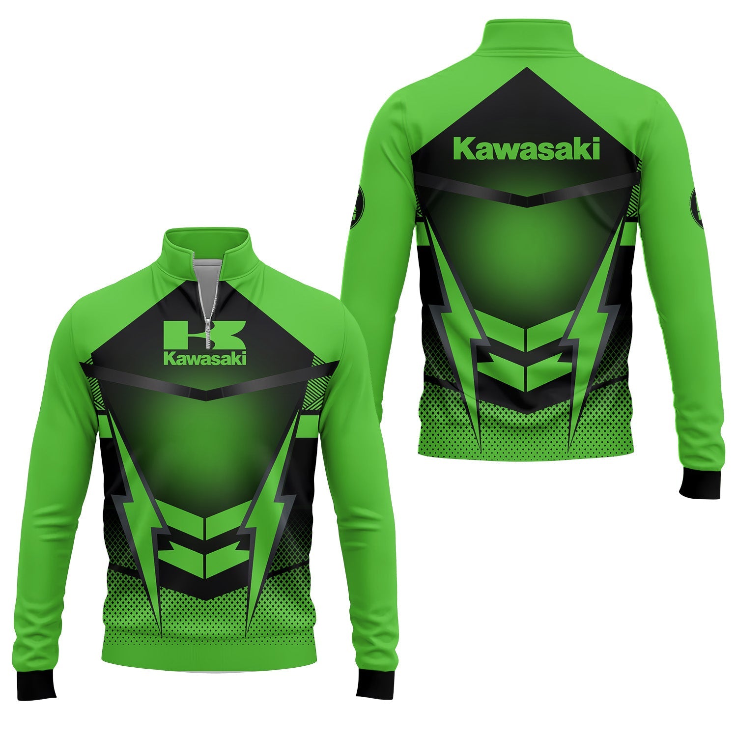 Kawasaki Quarter-zip Pullover USPL896
