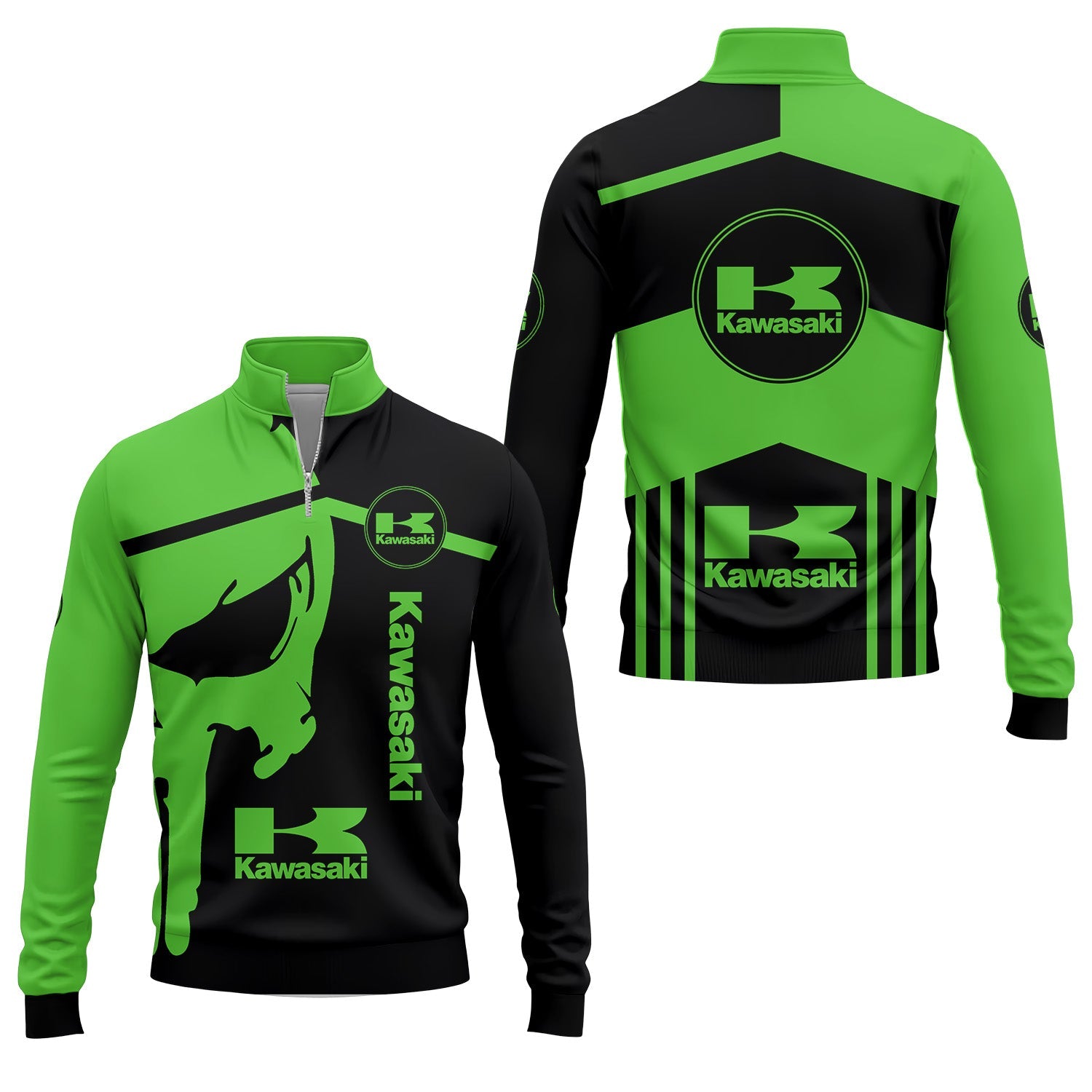 Kawasaki Quarter-zip Pullover USPL894