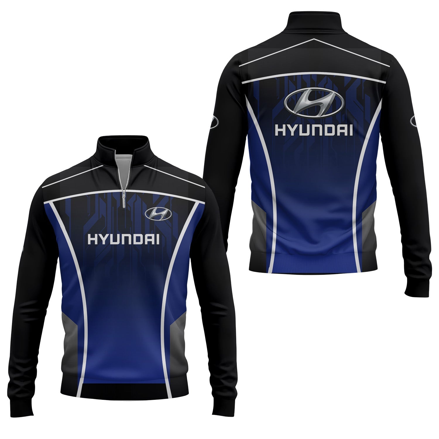 Hyundai Quarter-zip Pullover USPL1215