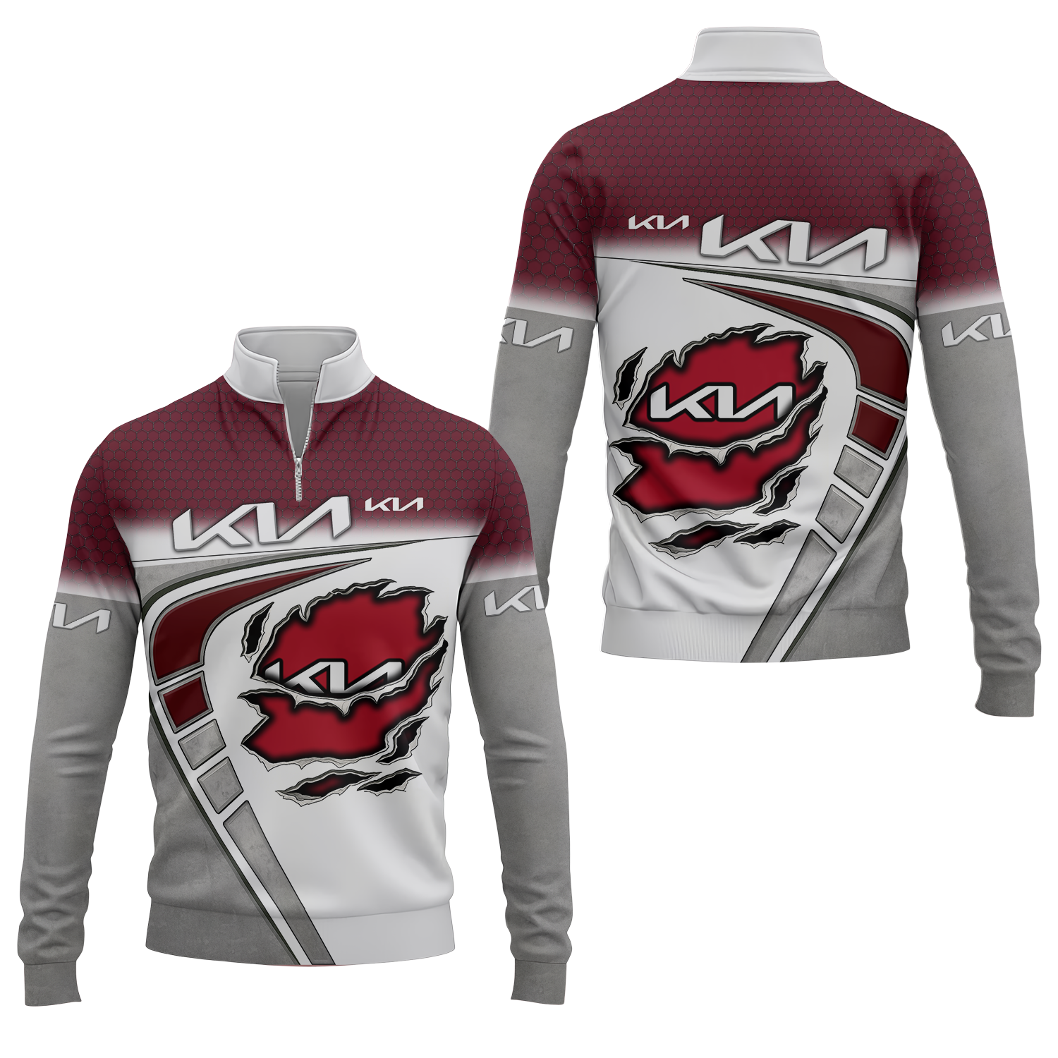 Kia Quarter-zip Pullover USPL1263