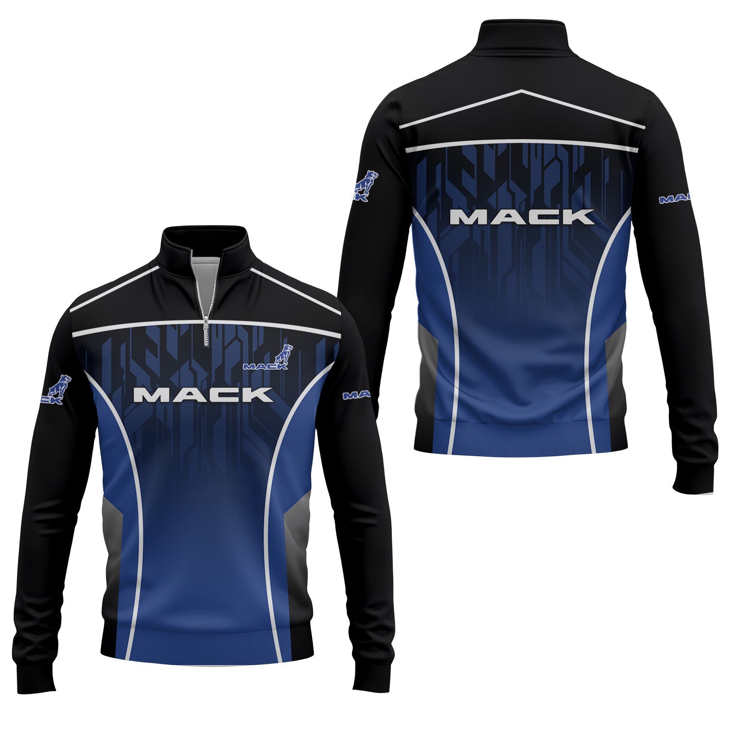 Mack Trucks Quarter-zip Pullover USPL1837