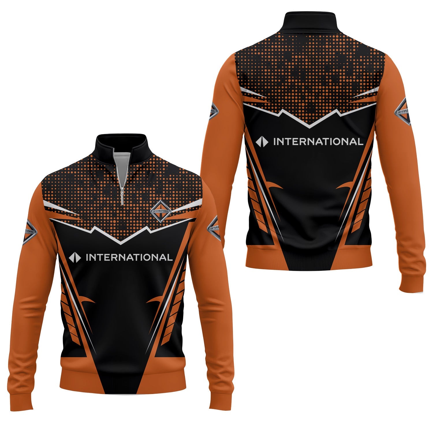 International Trucks Quarter-zip Pullover USPL1897