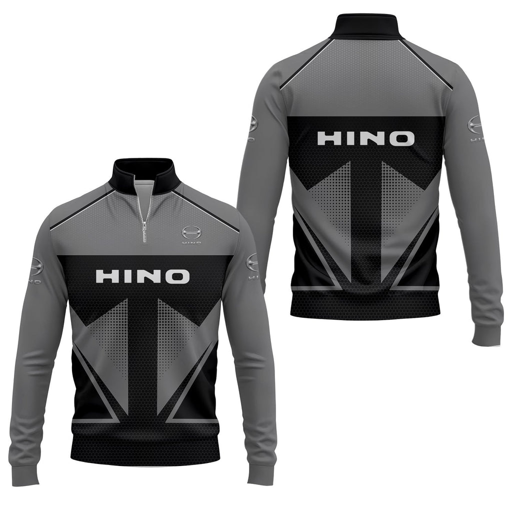 Hino Motors Quarter-zip Pullover USPL1940