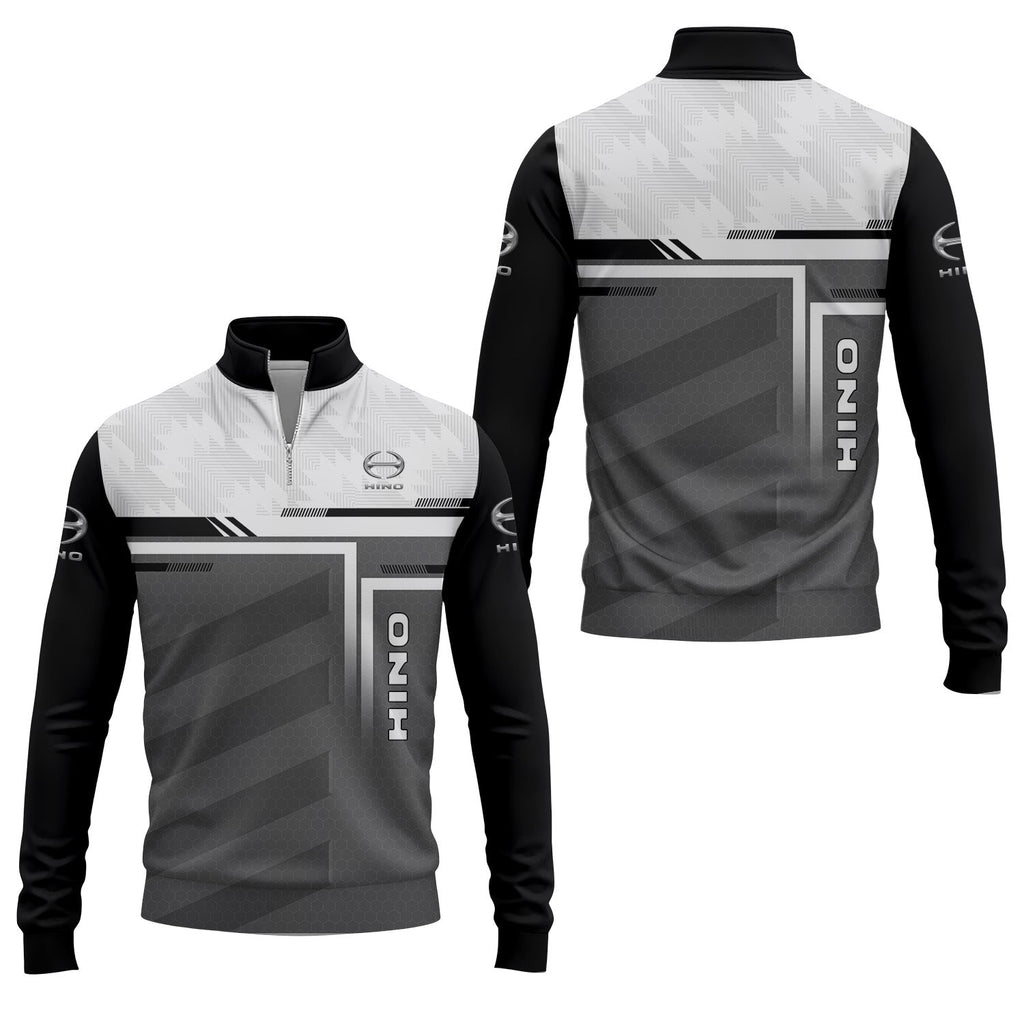 Hino Motors Quarter-zip Pullover USPL1943