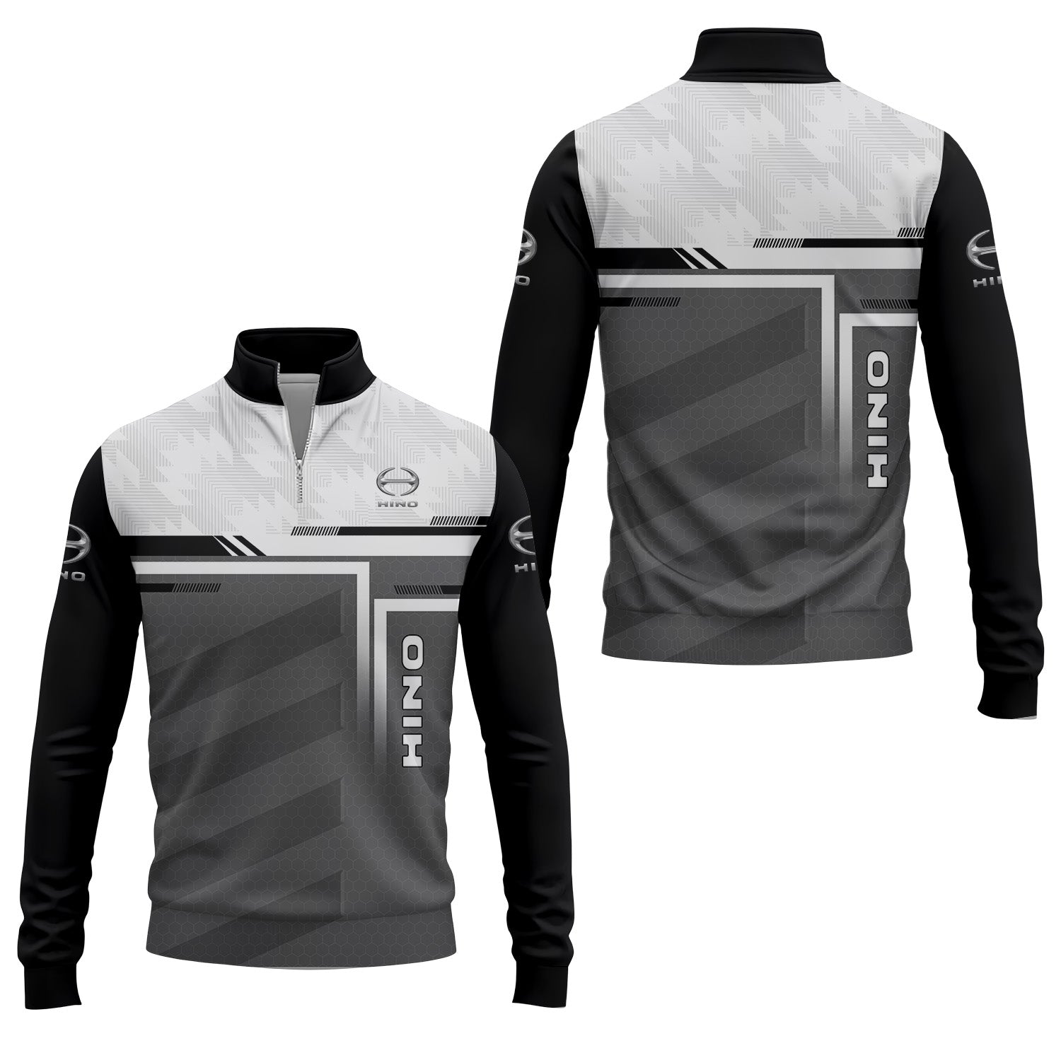 Hino Motors Quarter-zip Pullover USPL1943