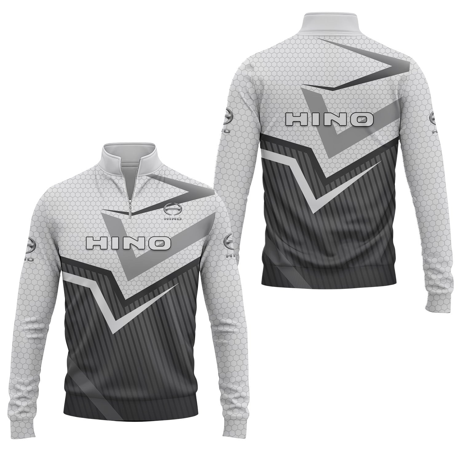 Hino Motors Quarter-zip Pullover USPL1951