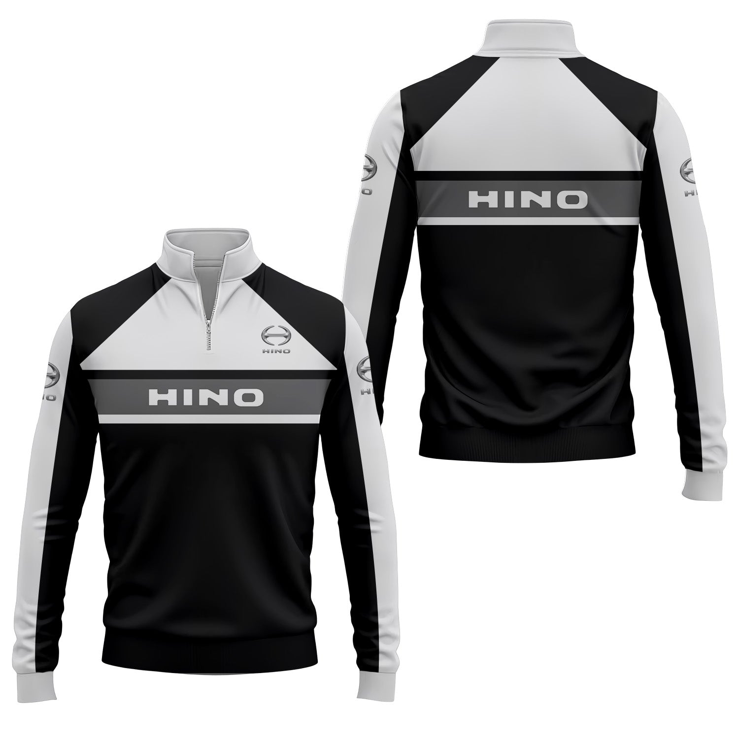 Hino Motors Quarter-zip Pullover USPL1954