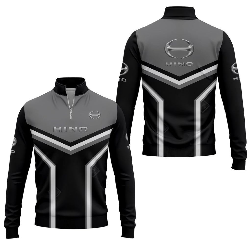 Hino Motors Quarter-zip Pullover USPL1956