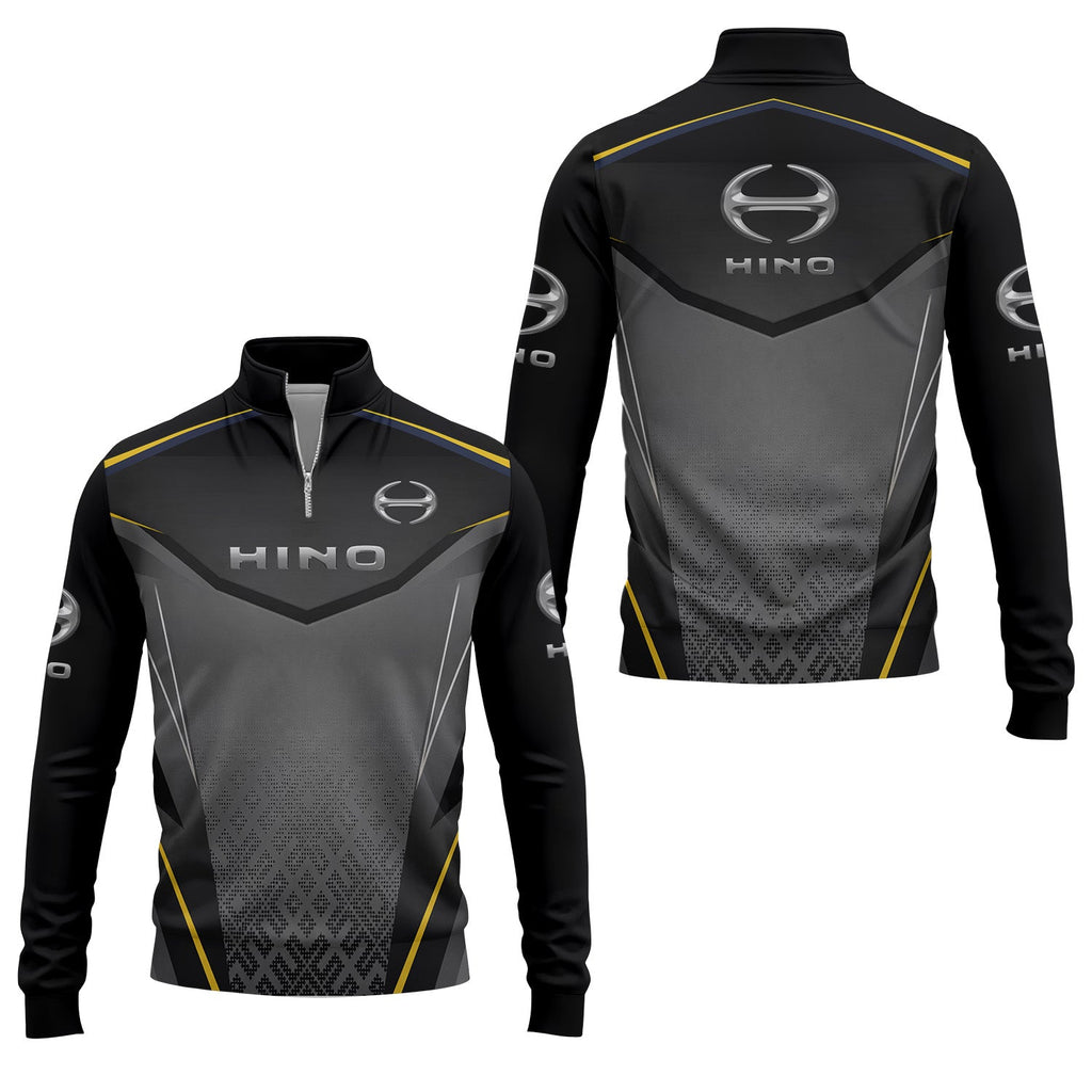 Hino Motors Quarter-zip Pullover USPL1948