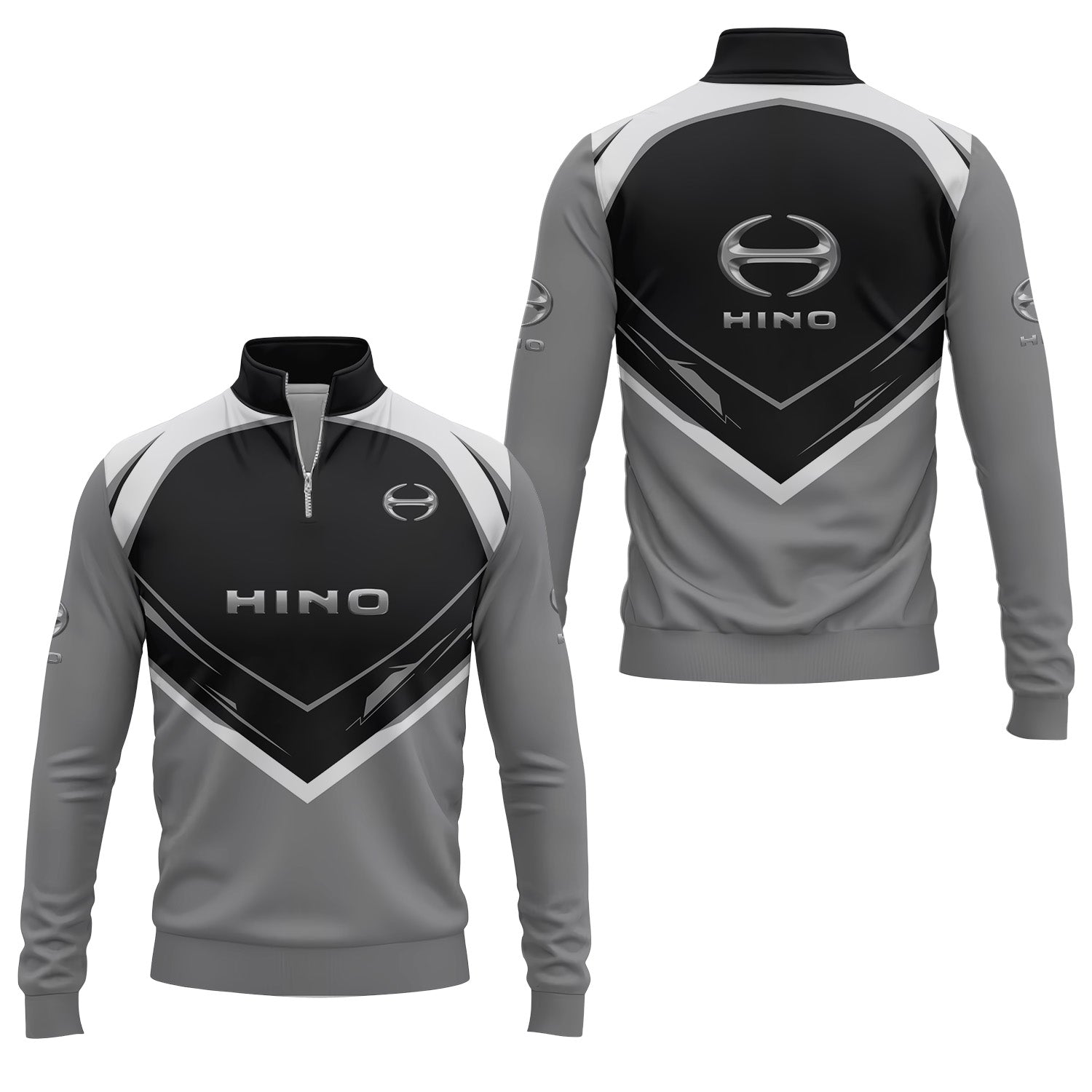 Hino Motors Quarter-zip Pullover USPL1944