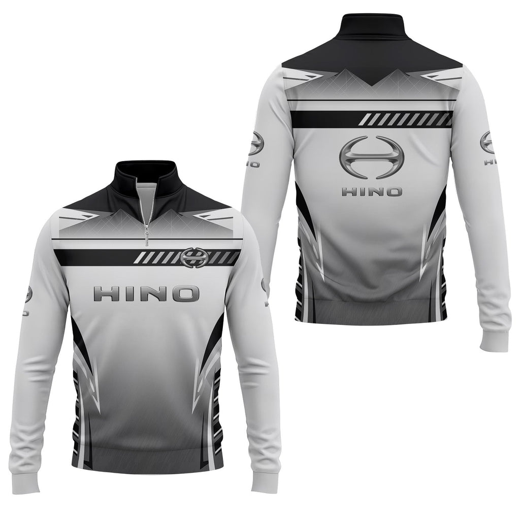 Hino Motors Quarter-zip Pullover USPL1950