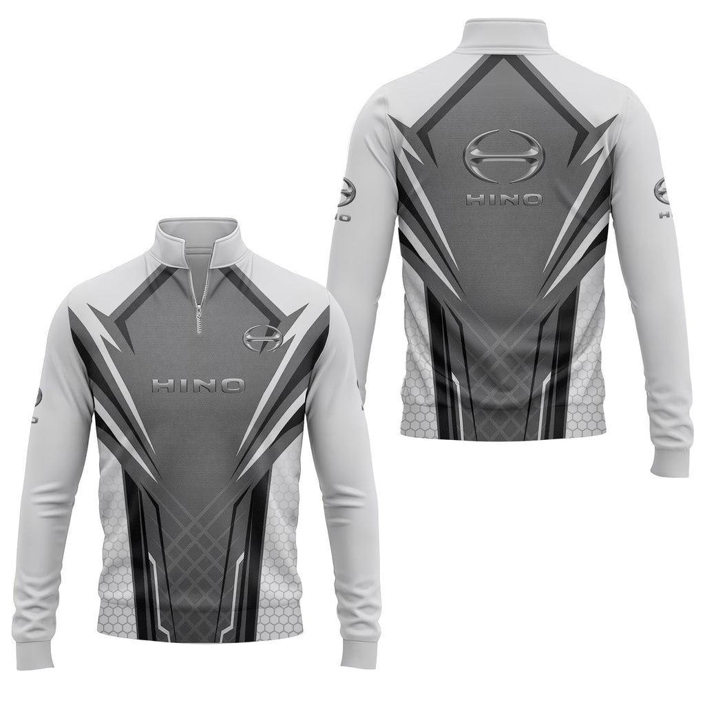 Hino Motors Quarter-zip Pullover USPL1938