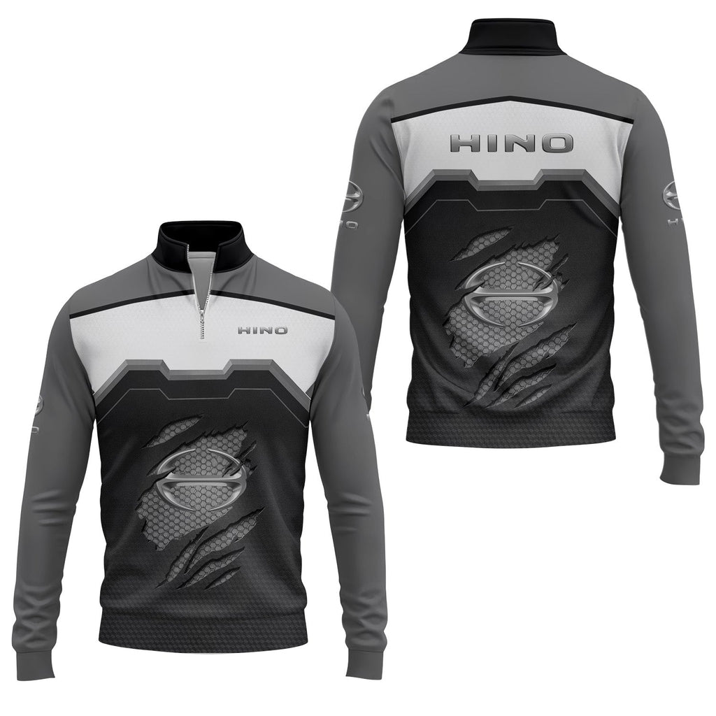 Hino Motors Quarter-zip Pullover USPL1942