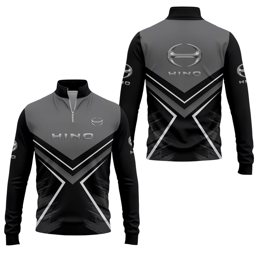 Hino Motors Quarter-zip Pullover USPL1937